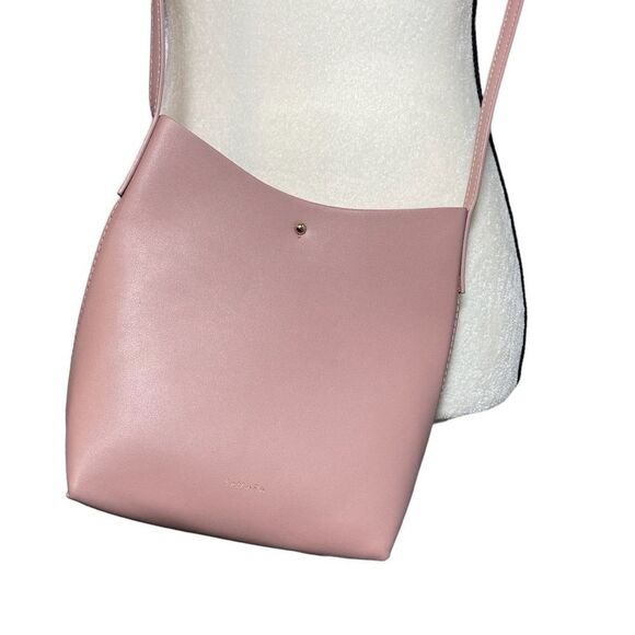 Samara Vegan Peony Pink Crossbody Bag - Picture 1 of 11